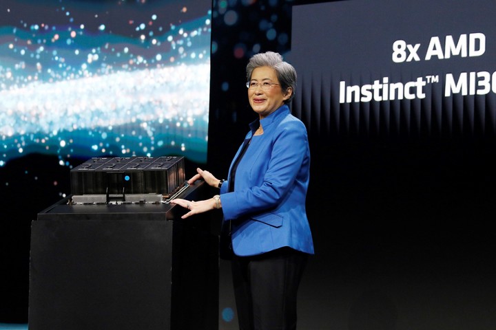 Lisa Su, CEO de AMD, apuesta fuerte por la siguiente generación de la inteligencia artificial.
