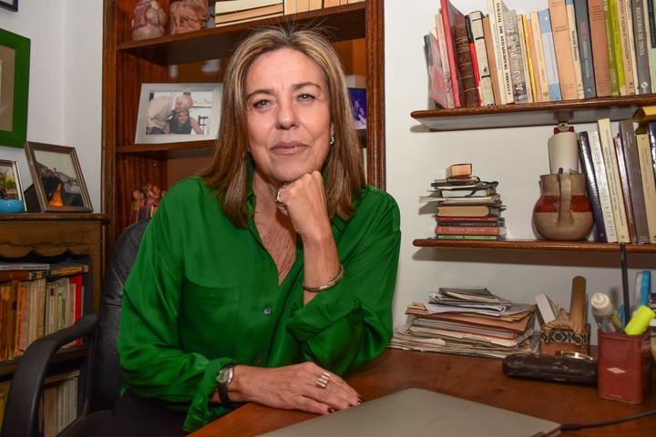 Beatriz Bragoni forma parte de la Academia Nacional de Historia. Foto: Mariana Villa / Los Andes