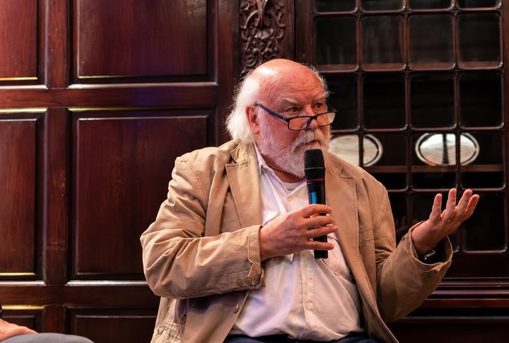 La tercera edición de Semana Negra BA reunió a Juan Sasturain, Sylvia Iparraguirre y Carlos Gamerro. Foto: gentileza.