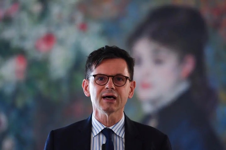 Christophe Leribault, nuevo director del Louvre. Crédito: Ryan Lim/Agence France-Presse.