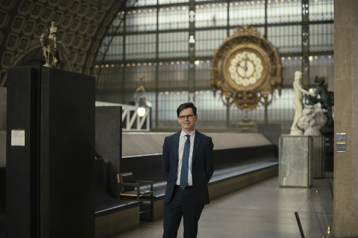 Christophe Leribault, nuevo director del Louvre. Foto: (Dmitry Kostyukov/The New York Times) -