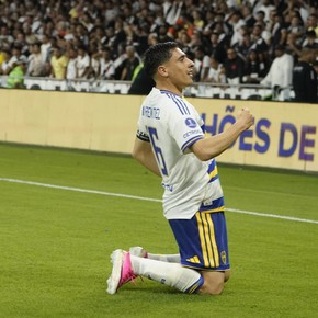Siempre Merentiel: ante Vasco da Gama, otro gol clave para Boca