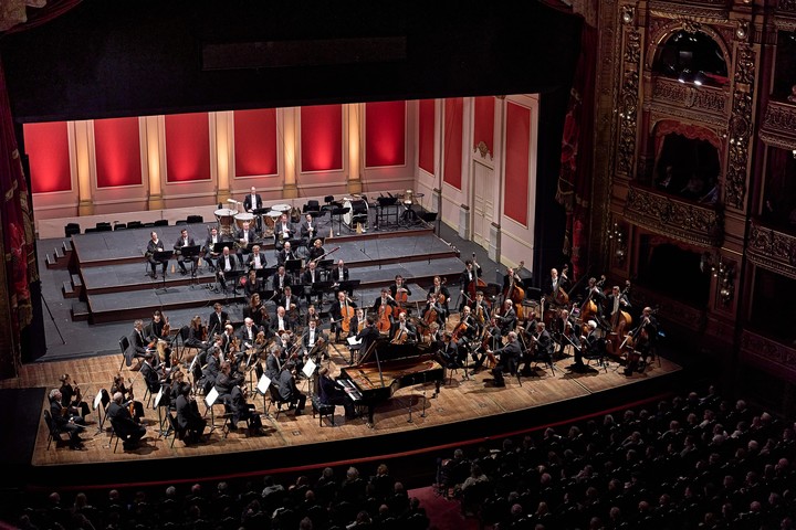 Después de 26 años, volvió la Filarmónica de Berlín al Teatro Colón. Foto: Rob Davidson, gentileza.