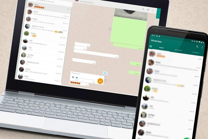 WhatsApp Web, la versión del mensajero para computadoras. 